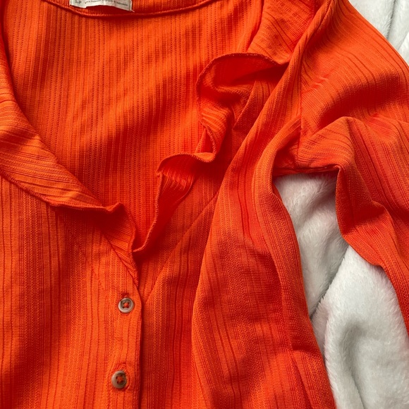 Urban Outfitters Orange Top - Picture 4 of 5